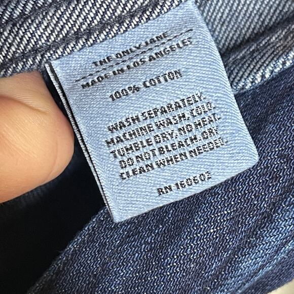 The Only Jane Boiler Suit Blue Jump Two Denim Long Sleeve High Neck Jumpsuit 6 - Picture 13 of 13